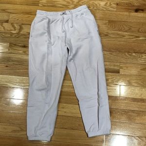 J.Crew light purple jogger, SMALL